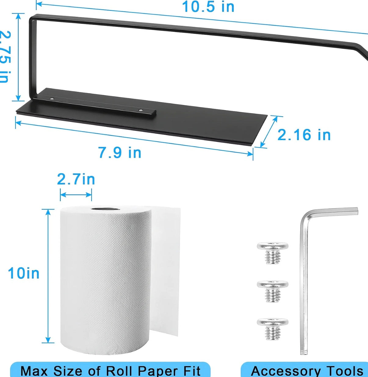 Magnetic Paper Towel Holder