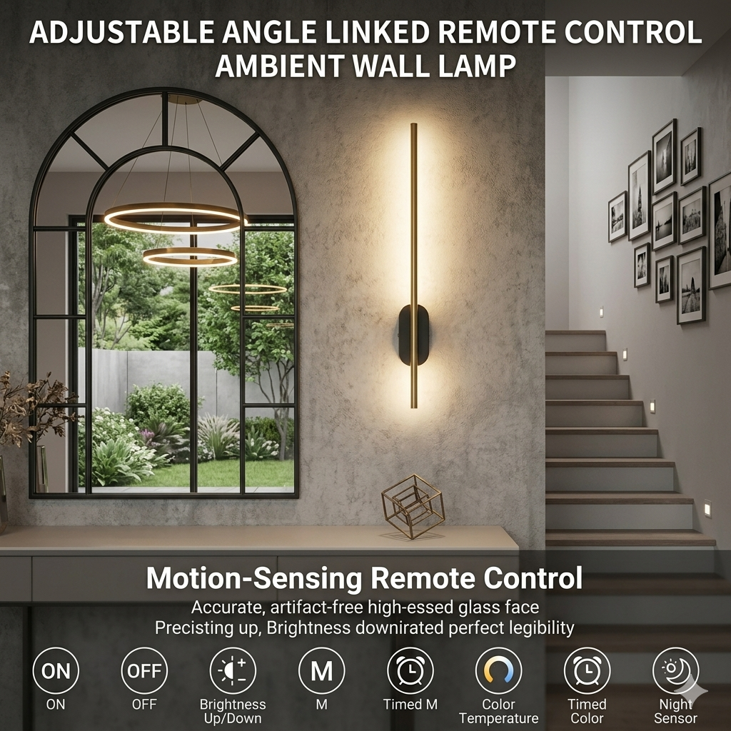 Wireless Rechargeable LED Wall Lights (2-Pack)