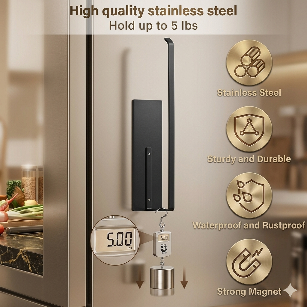 Magnetic Paper Towel Holder