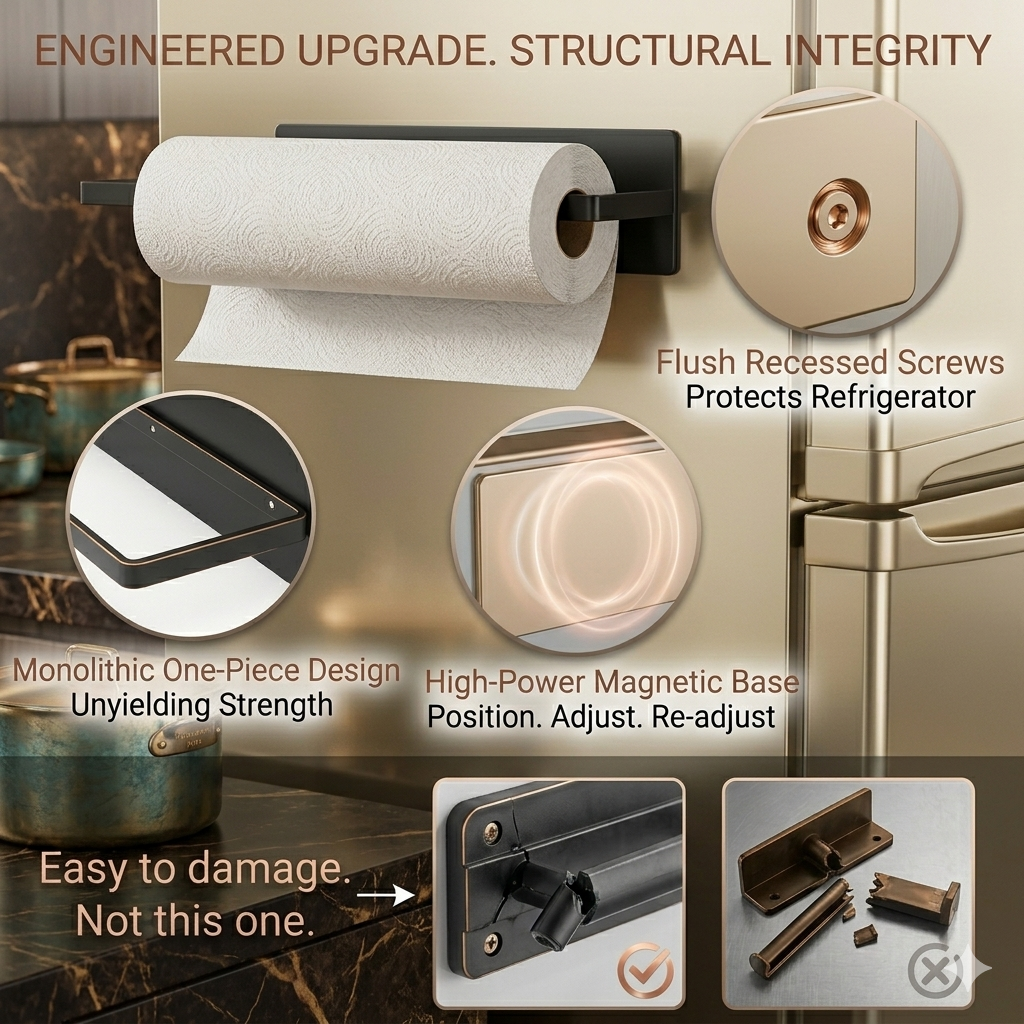 Magnetic Paper Towel Holder