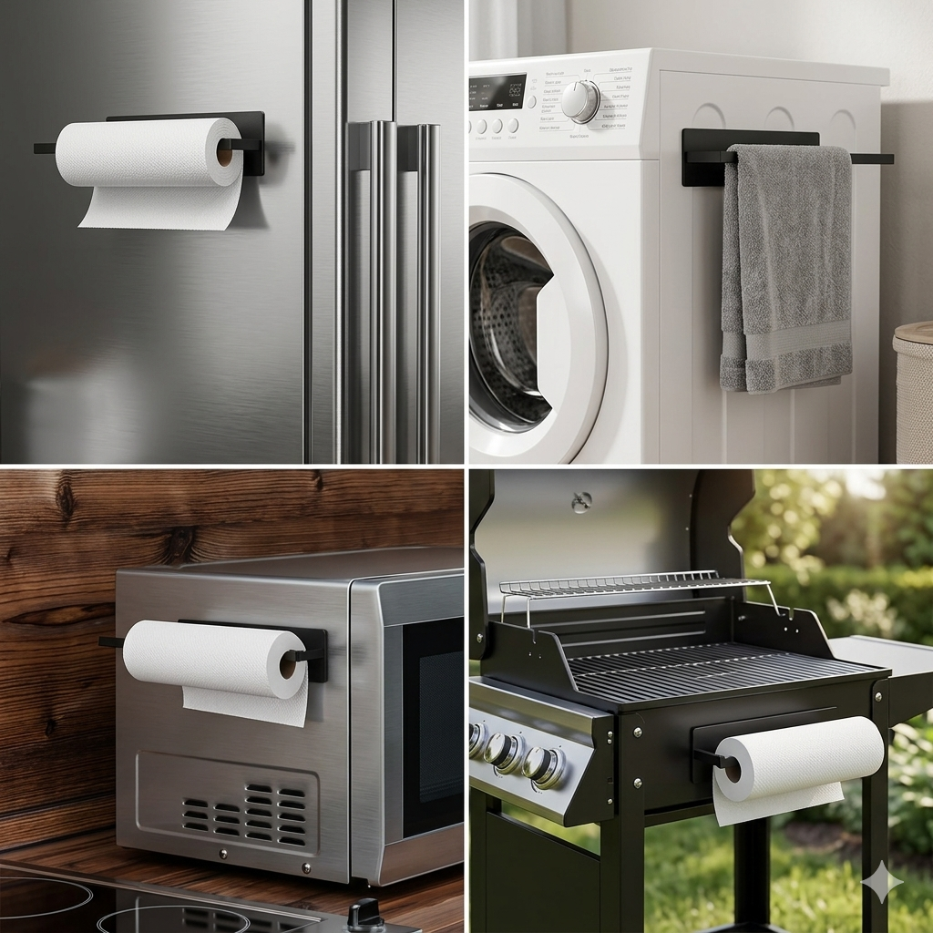 Magnetic Paper Towel Holder