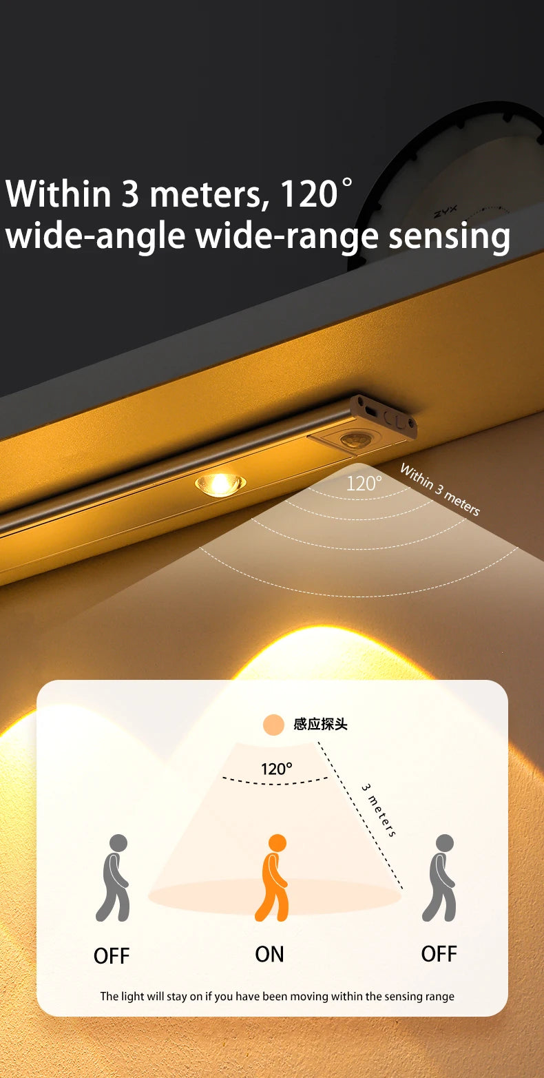 Wireless LED Motion Sensor Light